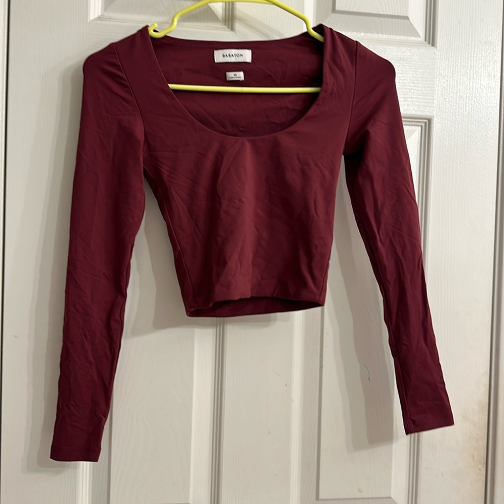 Aritzia babaton contour long sleeve top